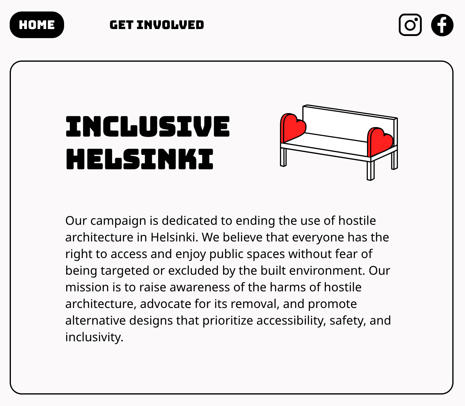 Logo of Inclusive Helsinki